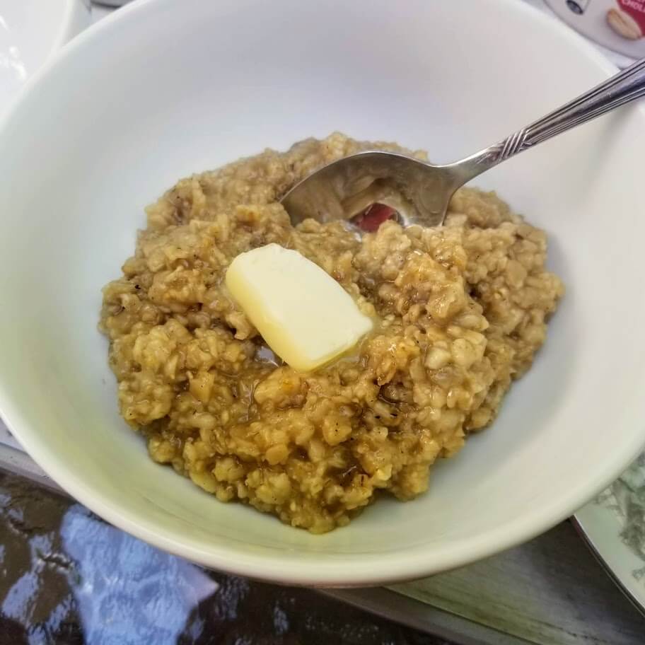 Oatmeal On The Griddle